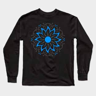 Face Mask Flower 14 Long Sleeve T-Shirt